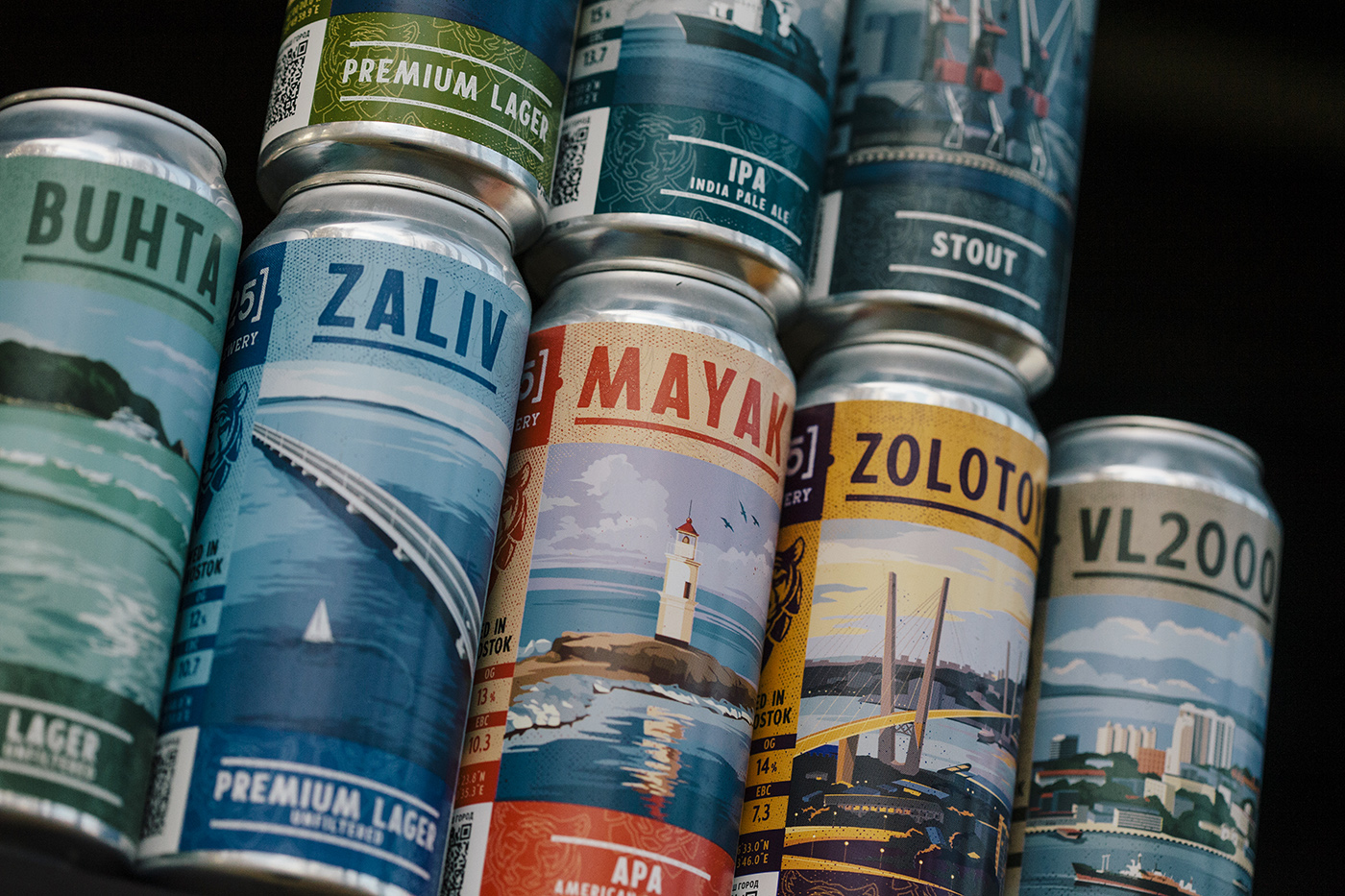 25 Brewery — брендинг и дизайн банок