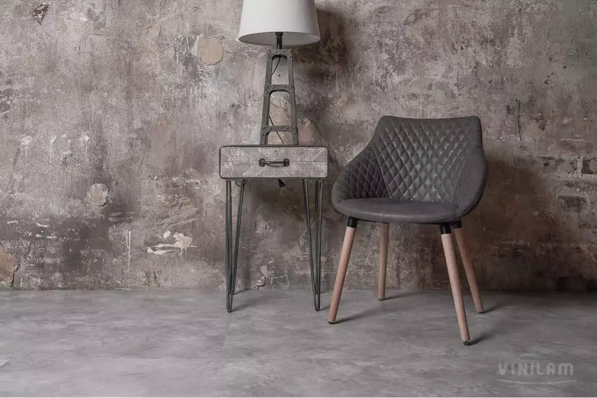 WPC VINILAM CERAMO Stone 8 61606 Бетон 940х480х8 мм (2,65 м2)