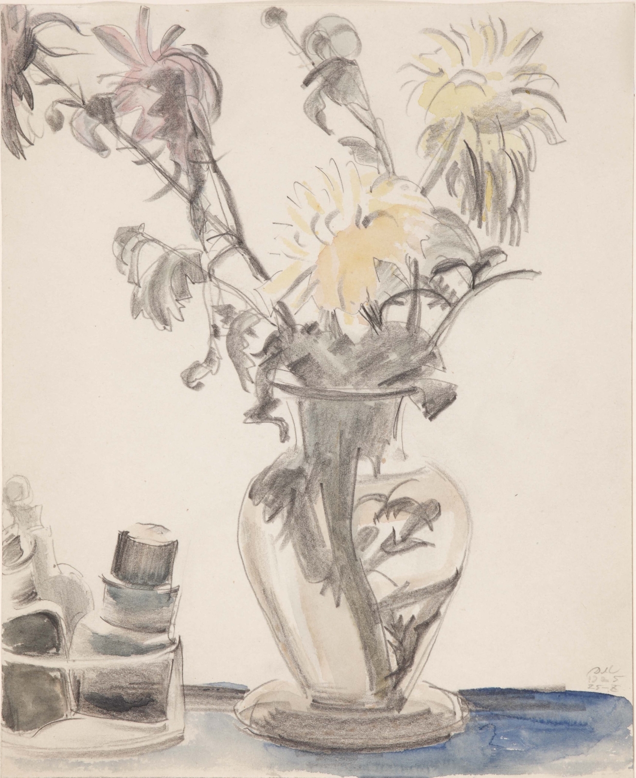 Натюрморт с цветами. 1925 