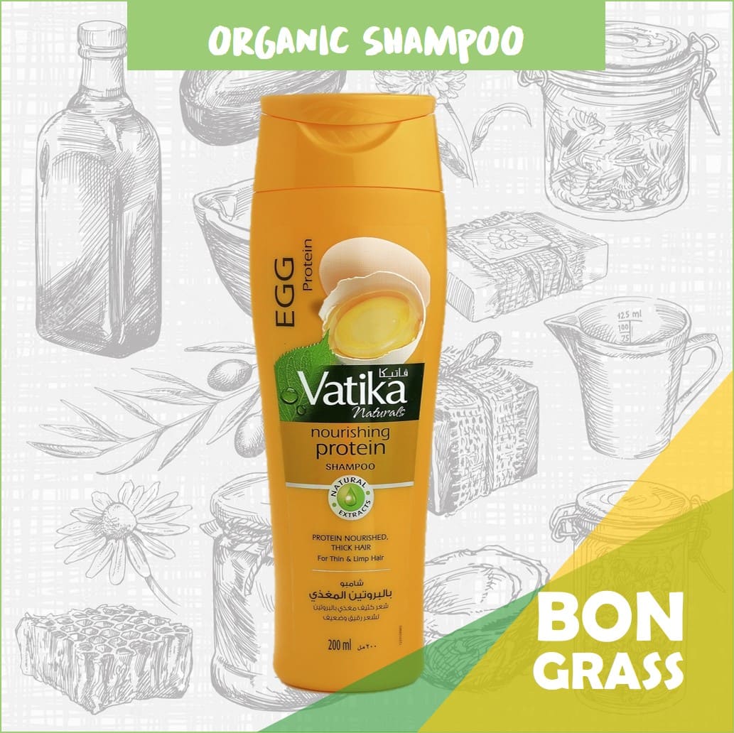 Vatika шампунь Egg Protein Nourished Dabur яичный протеин для ...