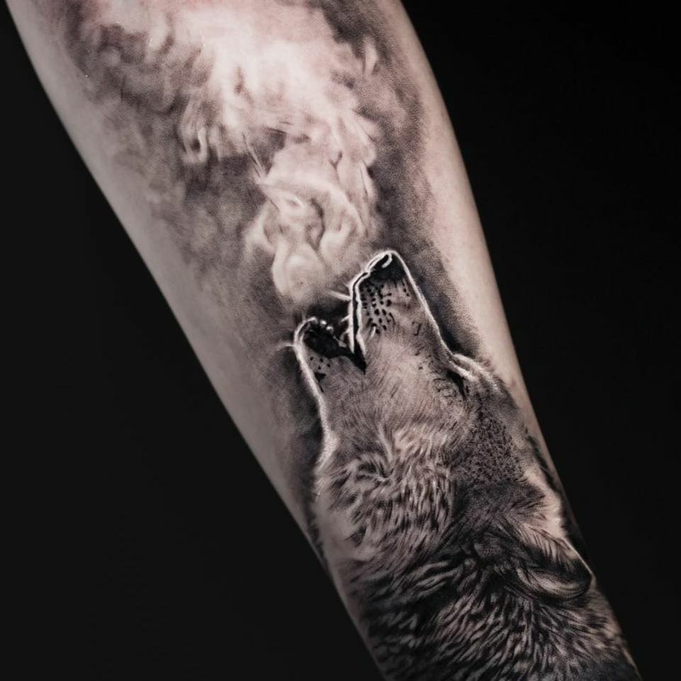14 дизайнов тату волков и их значение | татуировщики