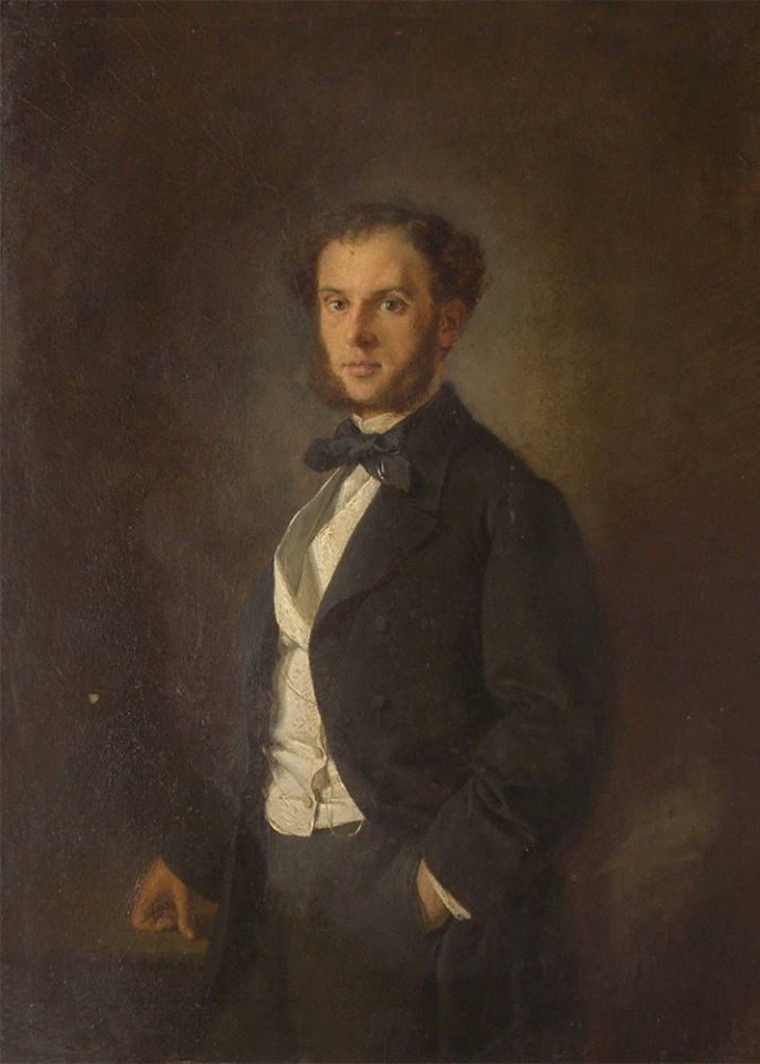 Портрет Дюмулена Ипполита Генриховича, 1864 год