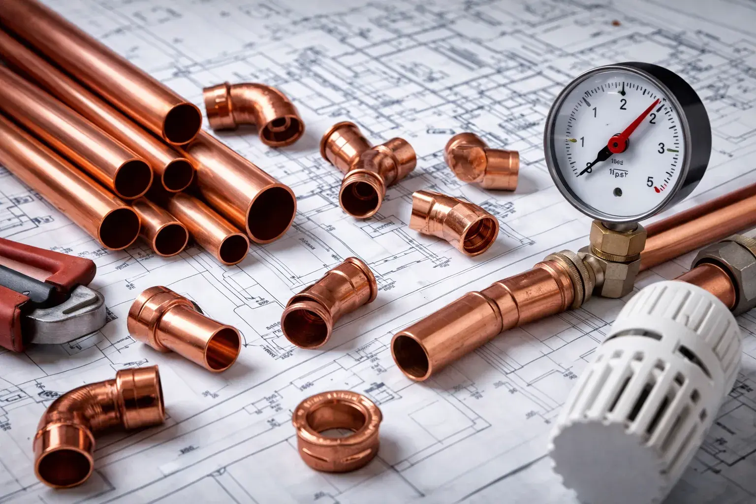 Медные трубы для отопления