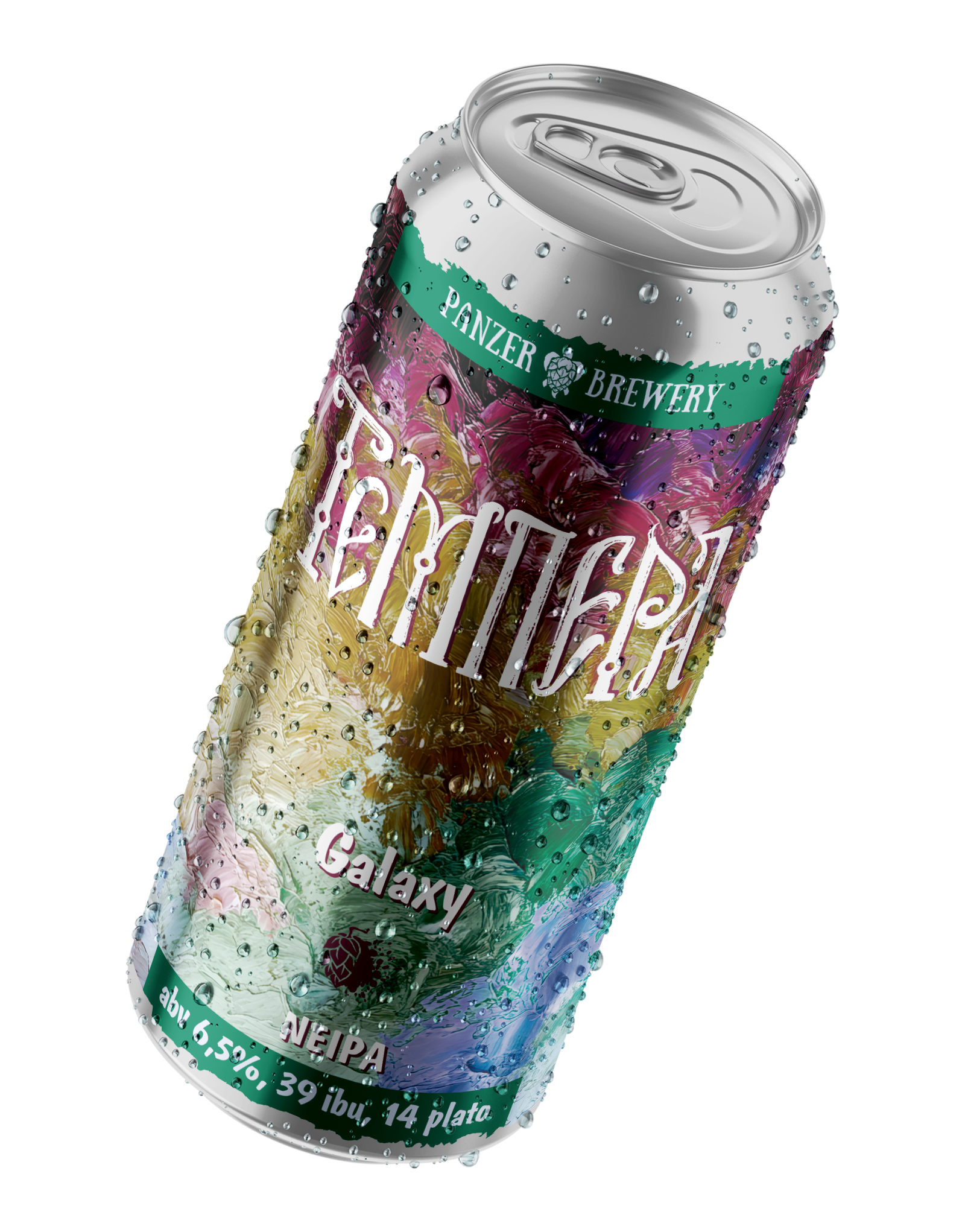 Банка пива Акварель Eclipse Sabro - American IPA от Panzer Brewery