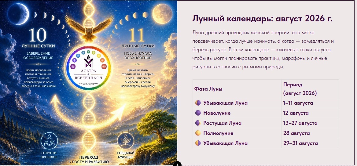 Лунный календарь