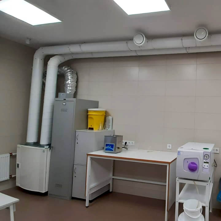 монтаж вентиляции в лаборатории в Новосибирске