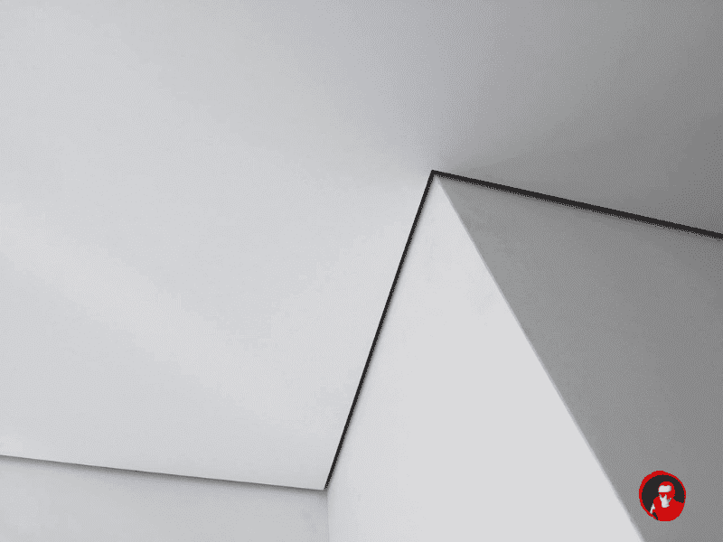 Натяжной потолок с теневым контуром