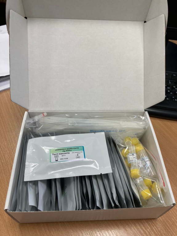 Оптовые продажи тестов на коронавирус с производства