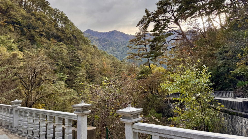 Горы Мёхян. КНДР (Северная Корея)