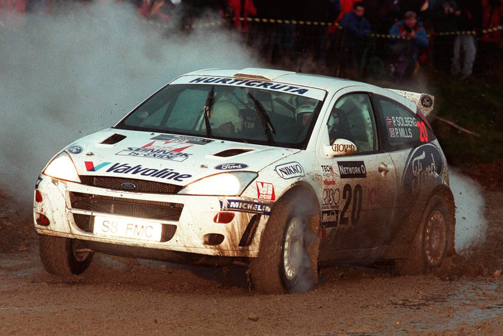 Петтер Сольберг и Фил Миллз, Ford Focus WRC '99 (S8 FMC), ралли Великобритания 1999
