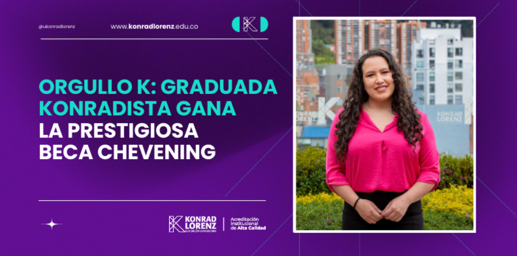 Orgullo K: graduada konradista gana la prestigiosa Beca Chevening
