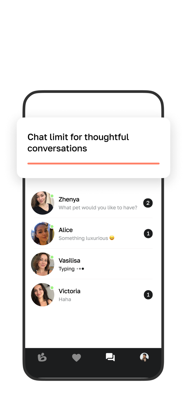 Chat limit for thoughtful conversations