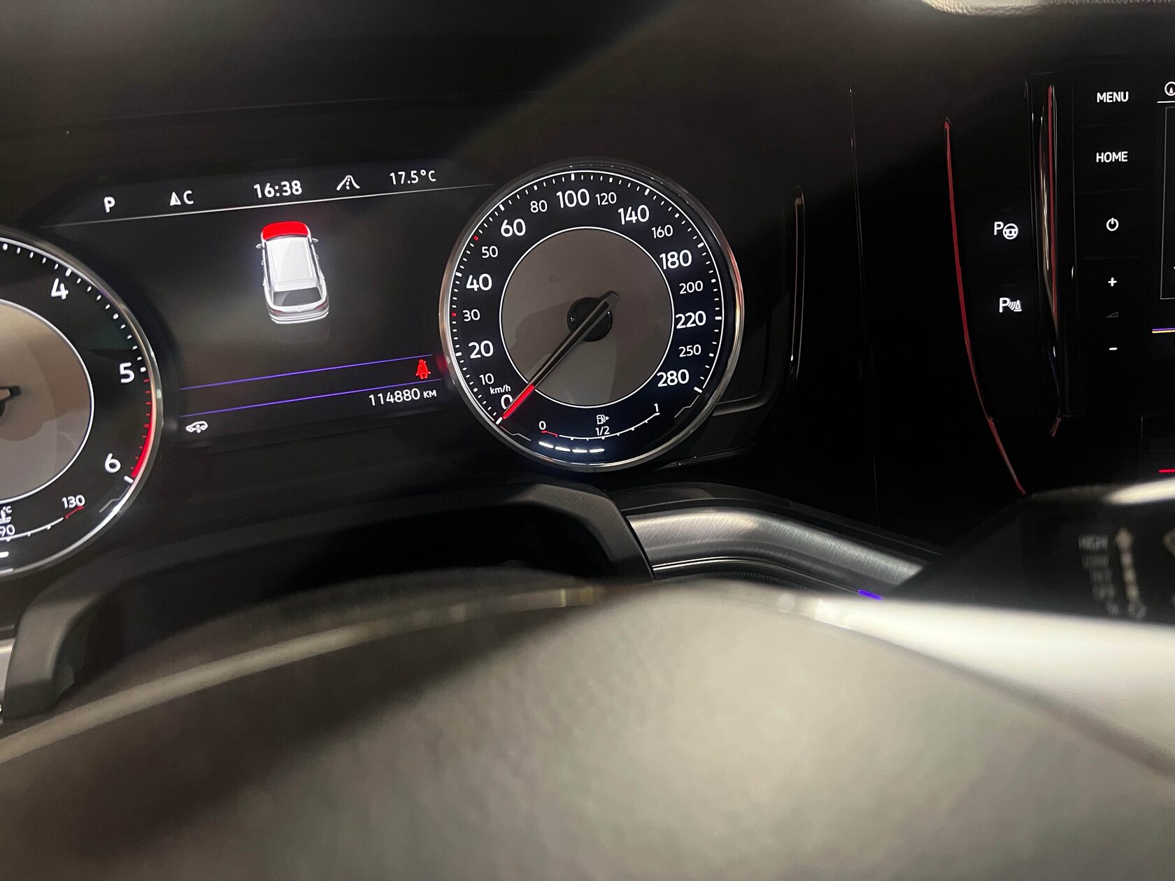 Volkswagen Touareg CR7 после замены антифриза