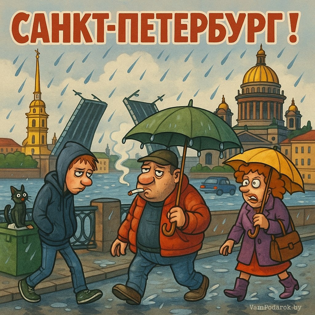 27 мая – День города — Санкт-Петербург - открытка
