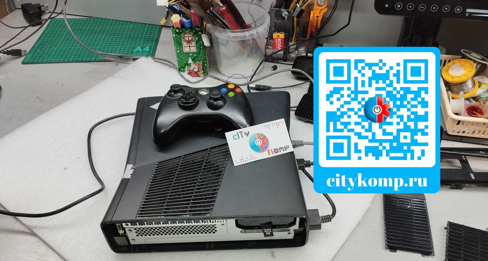 Ремонт геймпадов и игровых консолей xbox