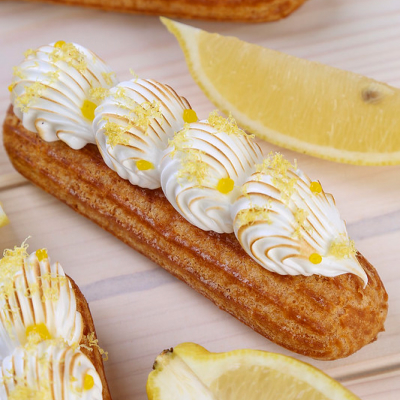 Lemon eclairs