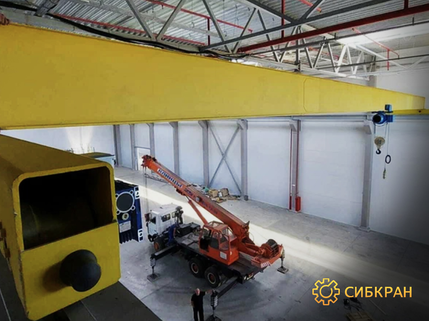 Изготовление кран балки и монтаж в Красноярске - крановый завод Сибкран