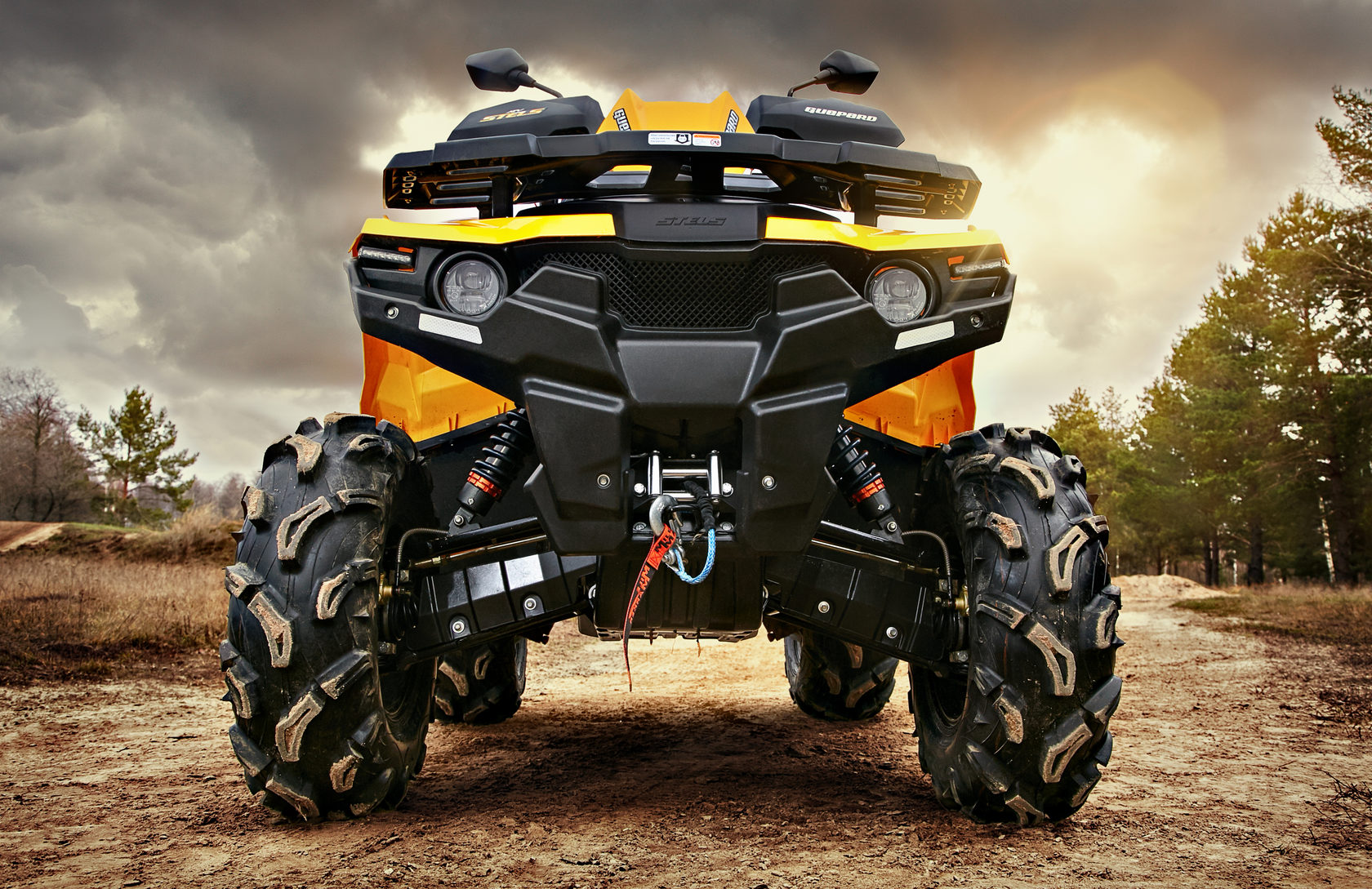 Квадроцикл stels atv 800g Guepard Trophy eps