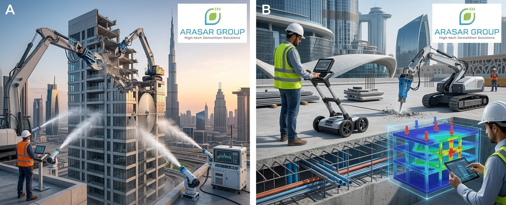 Demolition in Dubai and the UAE