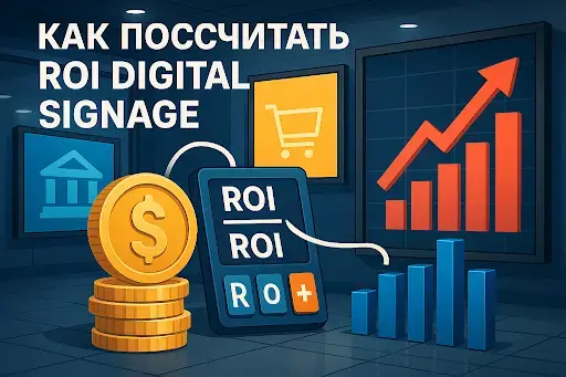 Как посчитать ROI digital signage