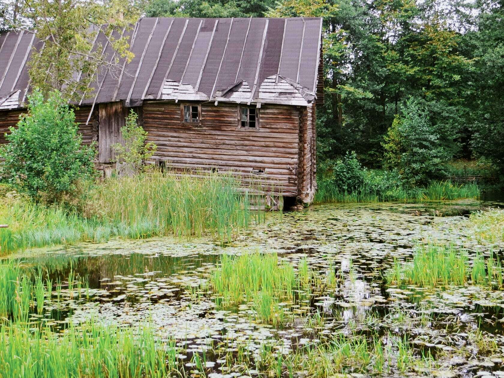 Водяная турбинная мельница