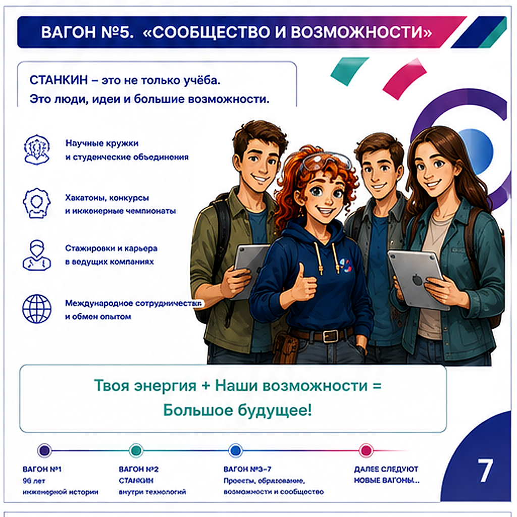 Комикс «Путешествие по поезду», полоса 6
