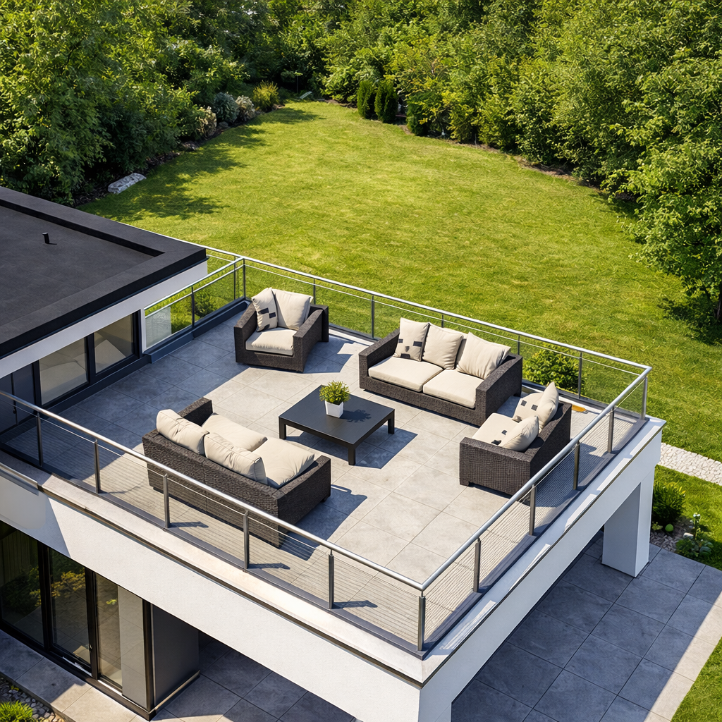 Эксплуатируемая кровля