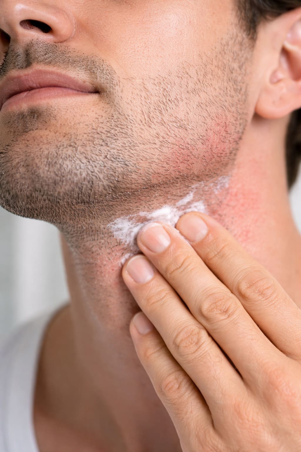 Раздражение и покраснение кожи у мужчин после бритья — помощь косметолога в СПб