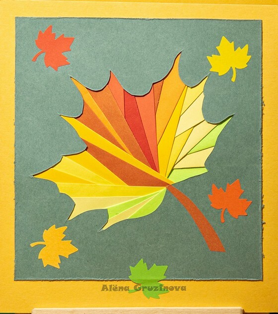 Осенние листья из фоамирана — клёна, дуба и вяза