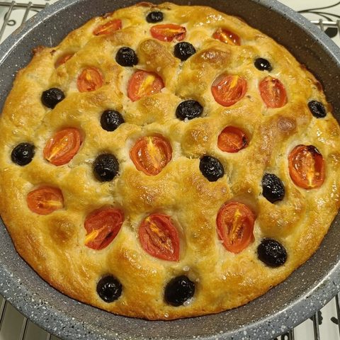 Фокачча ученицы Натальи Кенгуровой