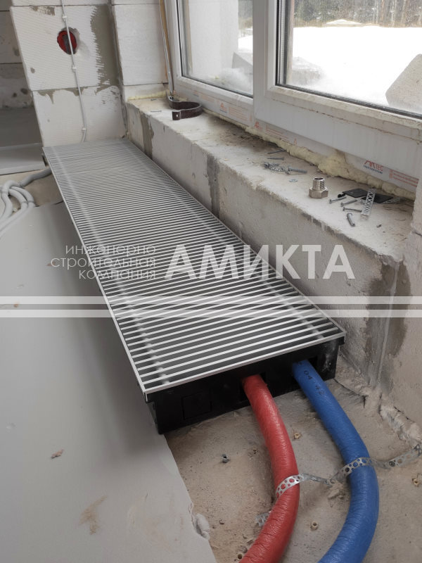 Внутрипольные конвекторы в системе газового отопления