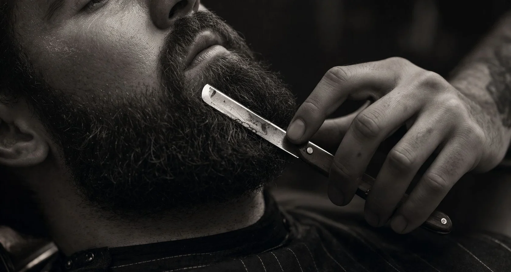 Опасная бритва и клиент