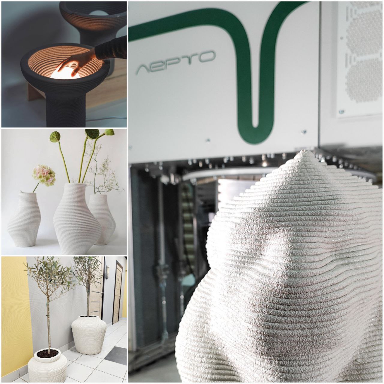 маф из бетона, 3д бетон, архитектурные формы, лерто принтер, 3д печать бетоном, лерто, бетонные вазоны, 3д принтер