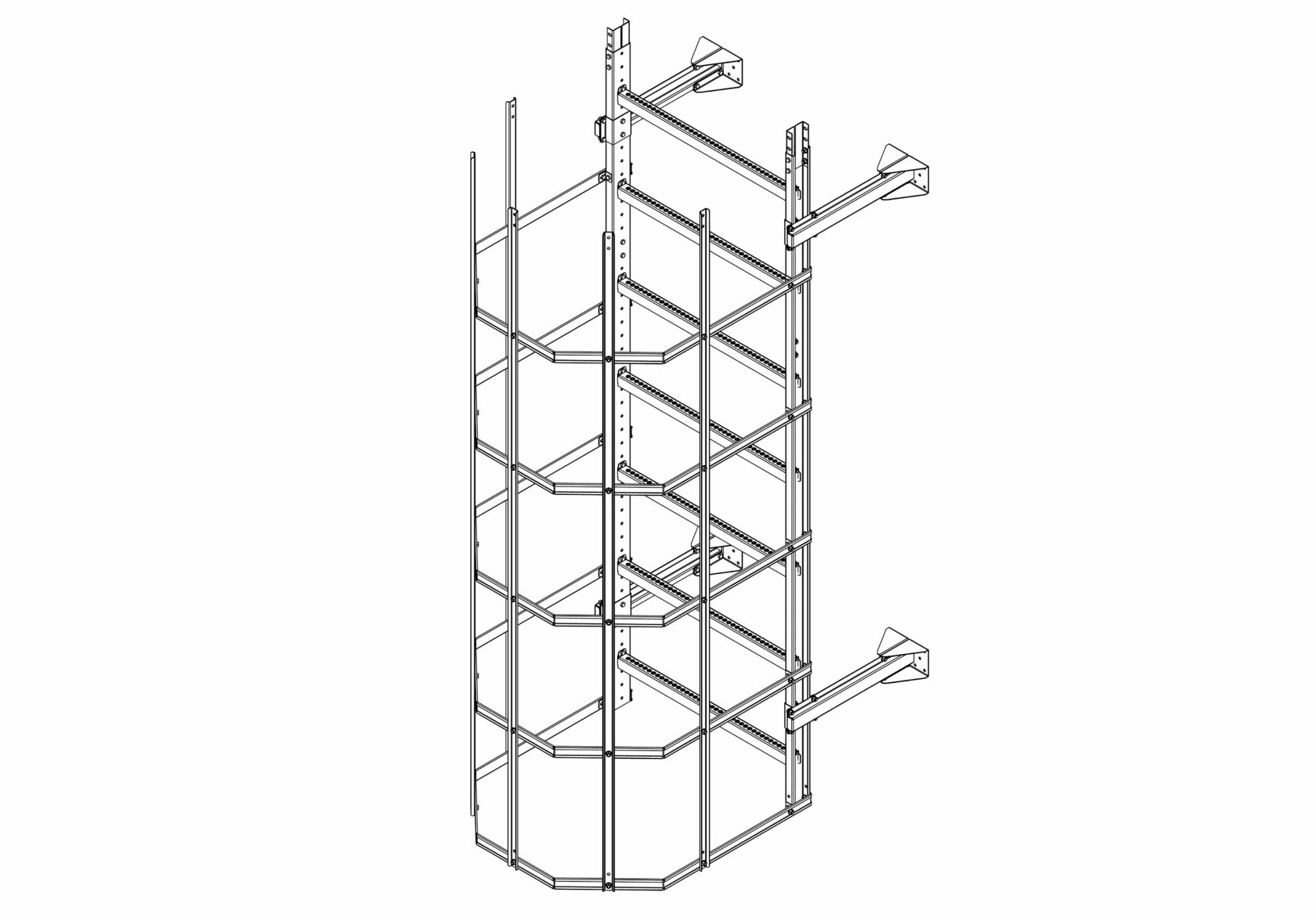 Пожарные лестницы от Roofsystems76