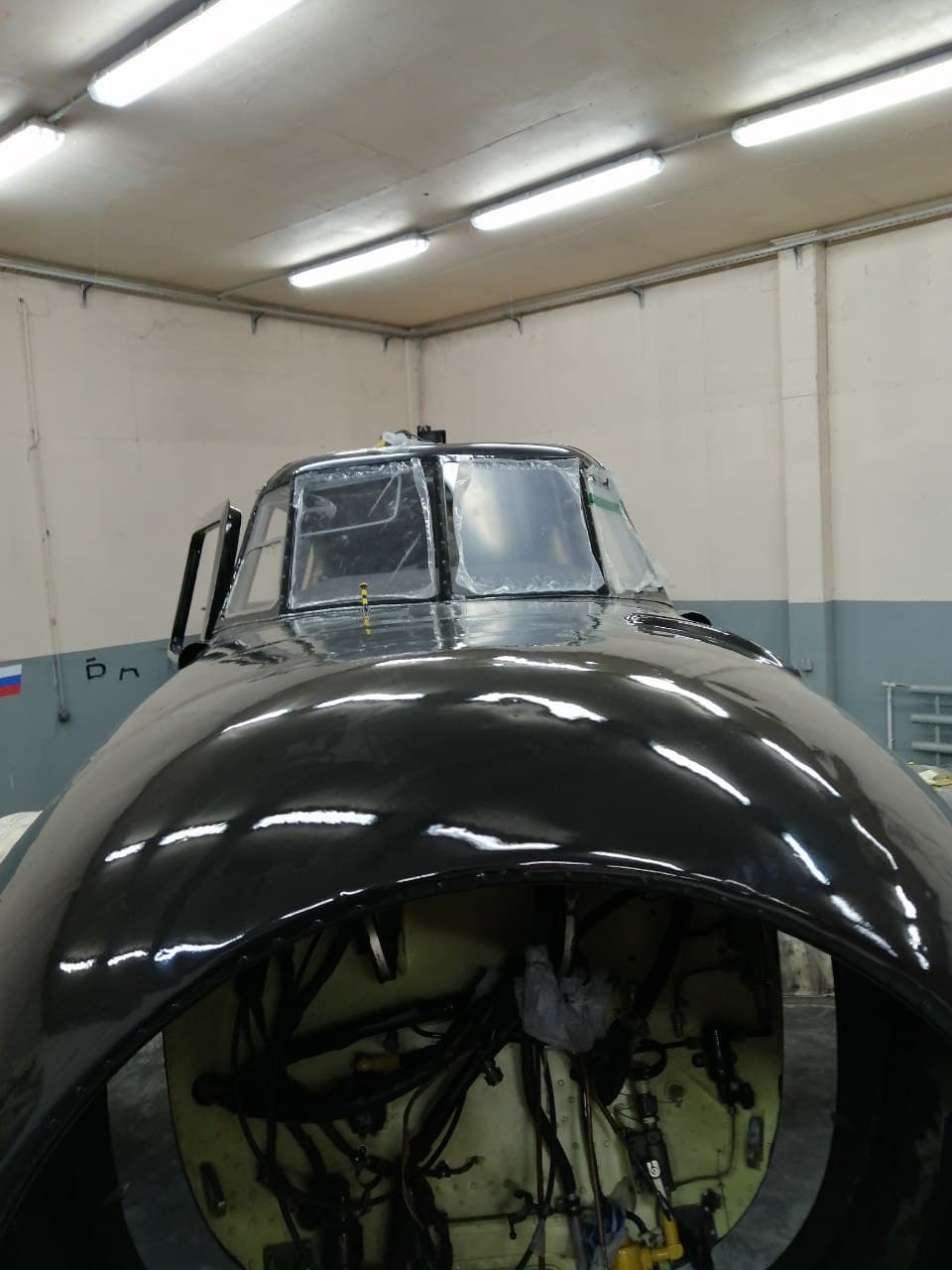 Замена остекления самолета Як-18Т (Тешка)