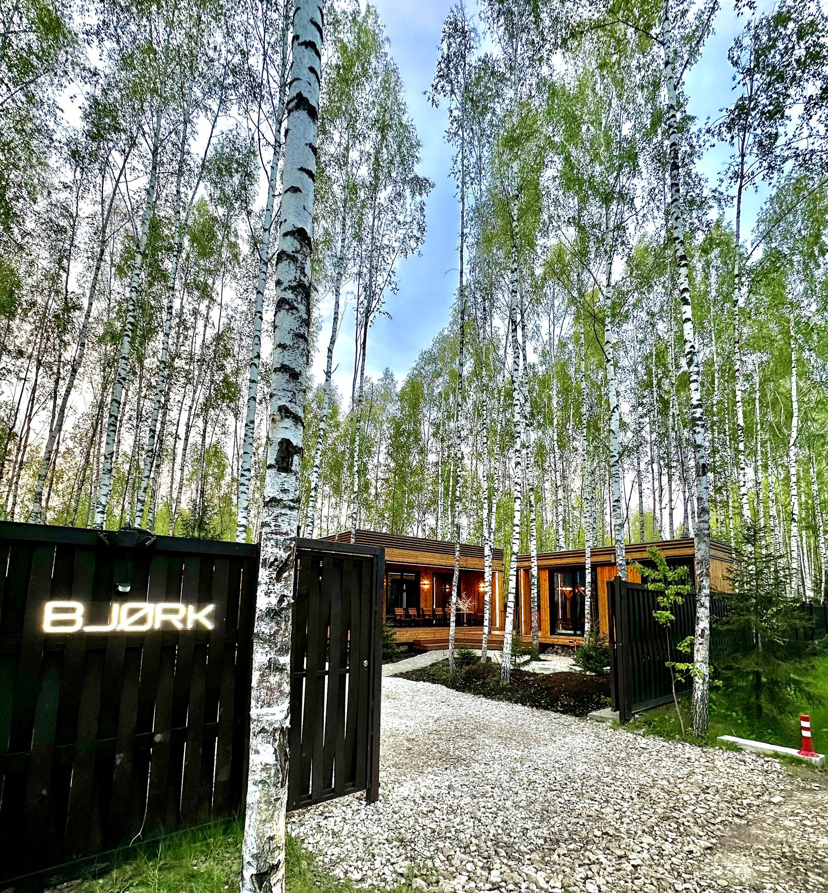 Большой дом Flat House — интерьер и территория