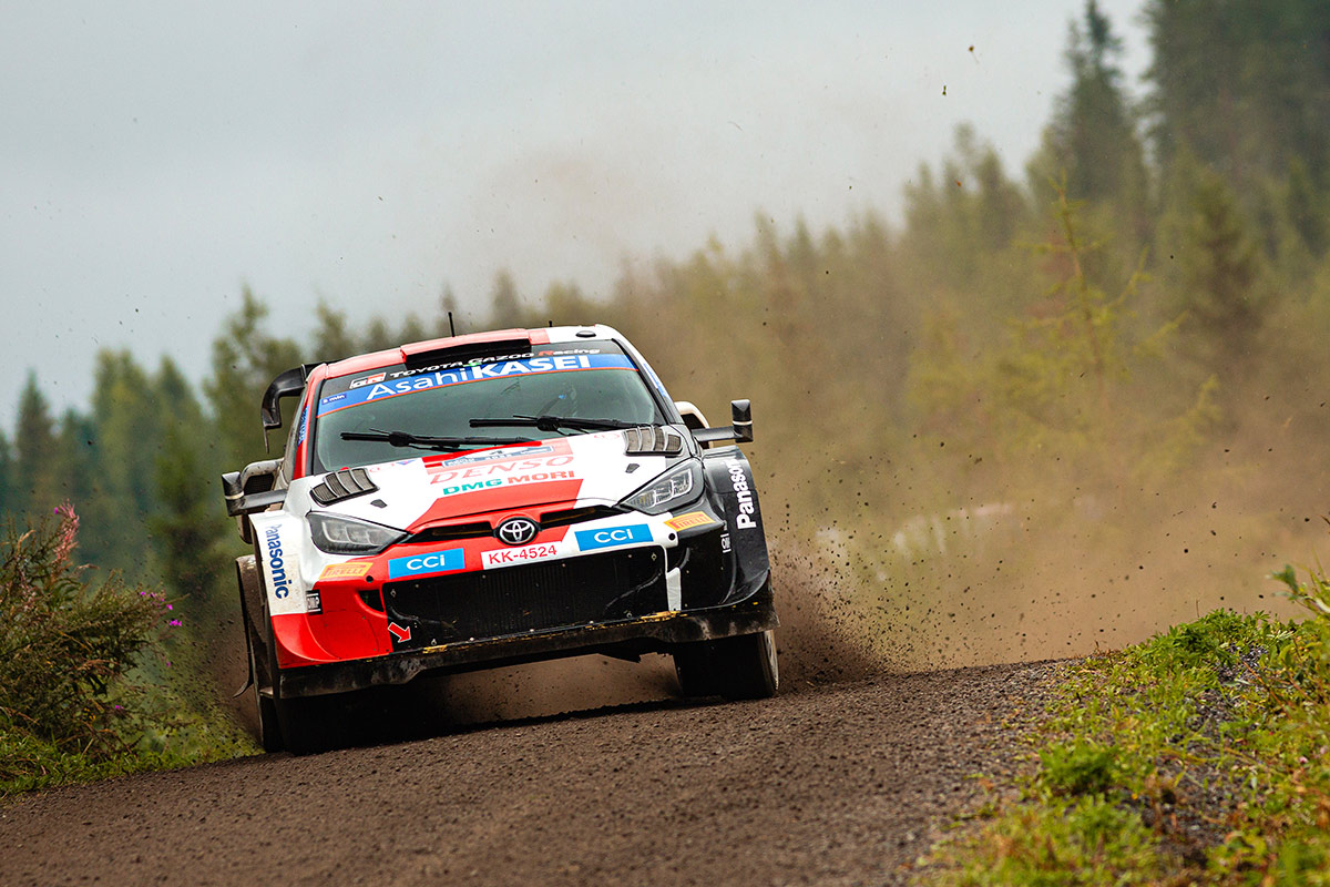 Эсапекка Лаппи и Янне Ферм, Toyota GR Yaris Rally1, ралли Финляндия 2022
