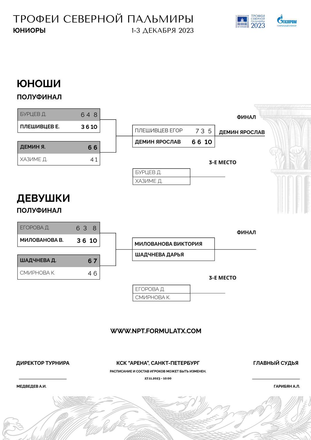 Юниорский турнир