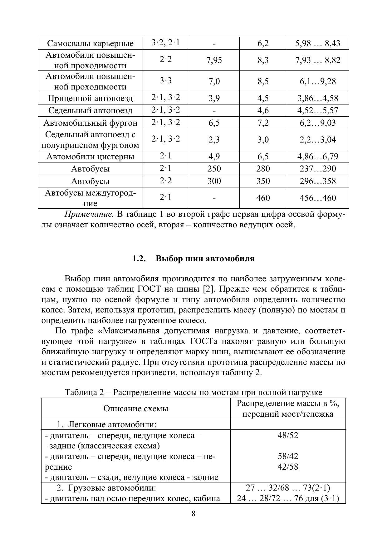 Высочкина Л. И. Автомобили: конструкция, расчет и потребительские свойства