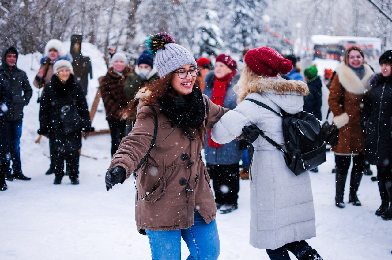 Russian winter festivals guide проект