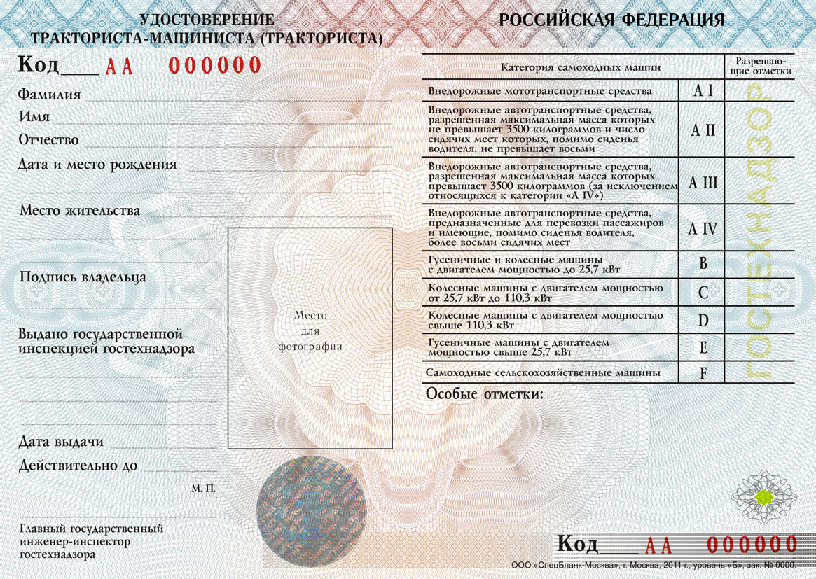 Регистрационное свидетельство транспортного средства