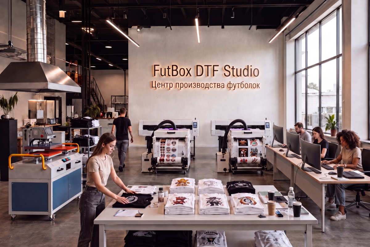 Производственный цех FutBox DTF Studio