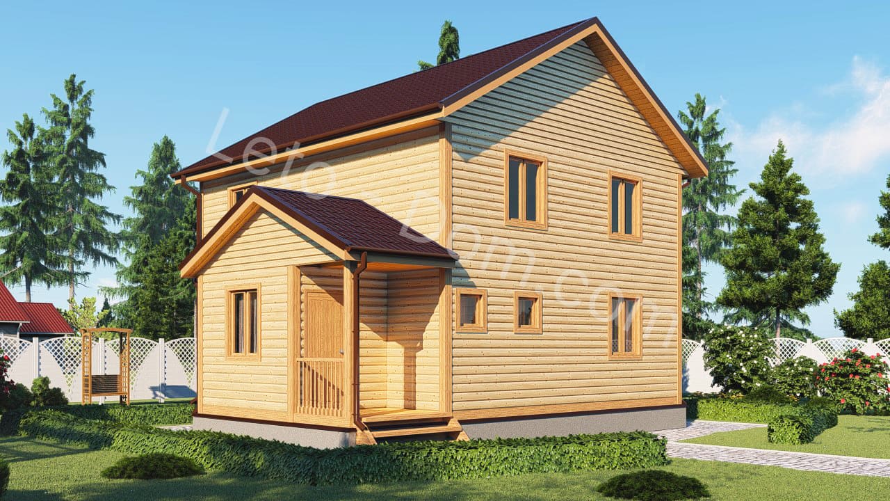 дом из бруса