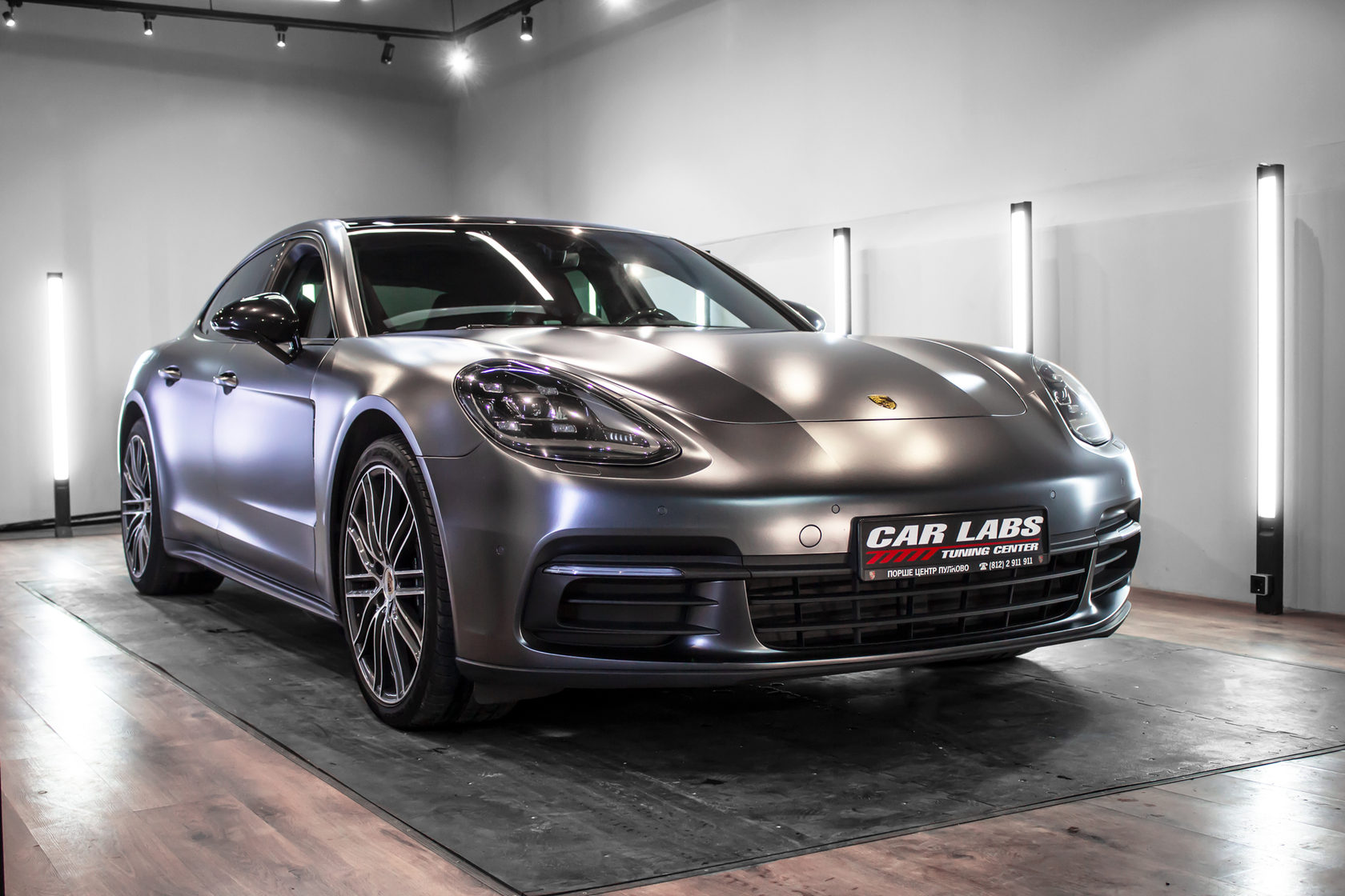 Porsche Panamera Grey Matte