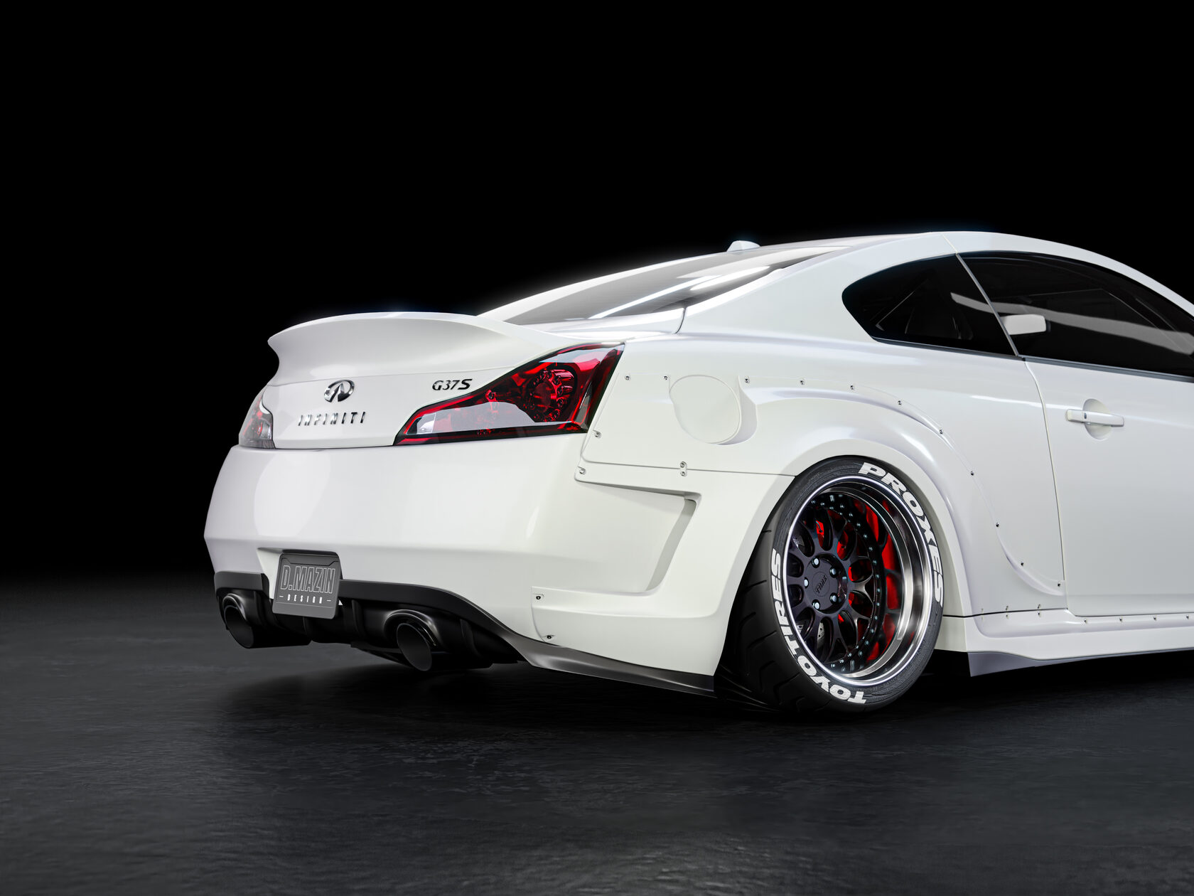 Fender Flares Street Set / WIDE BODY KIT INFINITI G37 COUPE / NISSAN ...