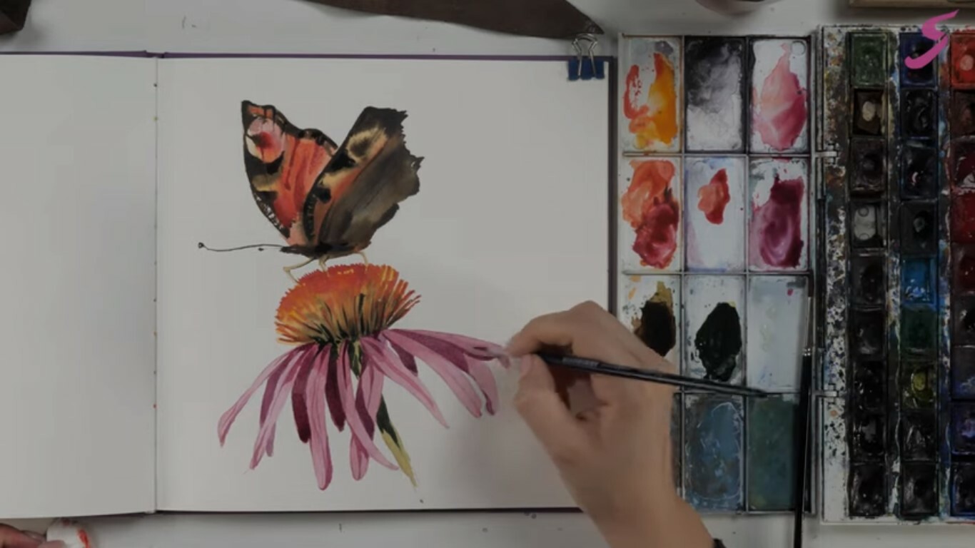 нарисовать бабочку