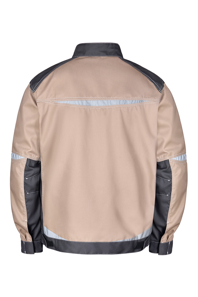 фото спецкуртки со спины на белом фоне