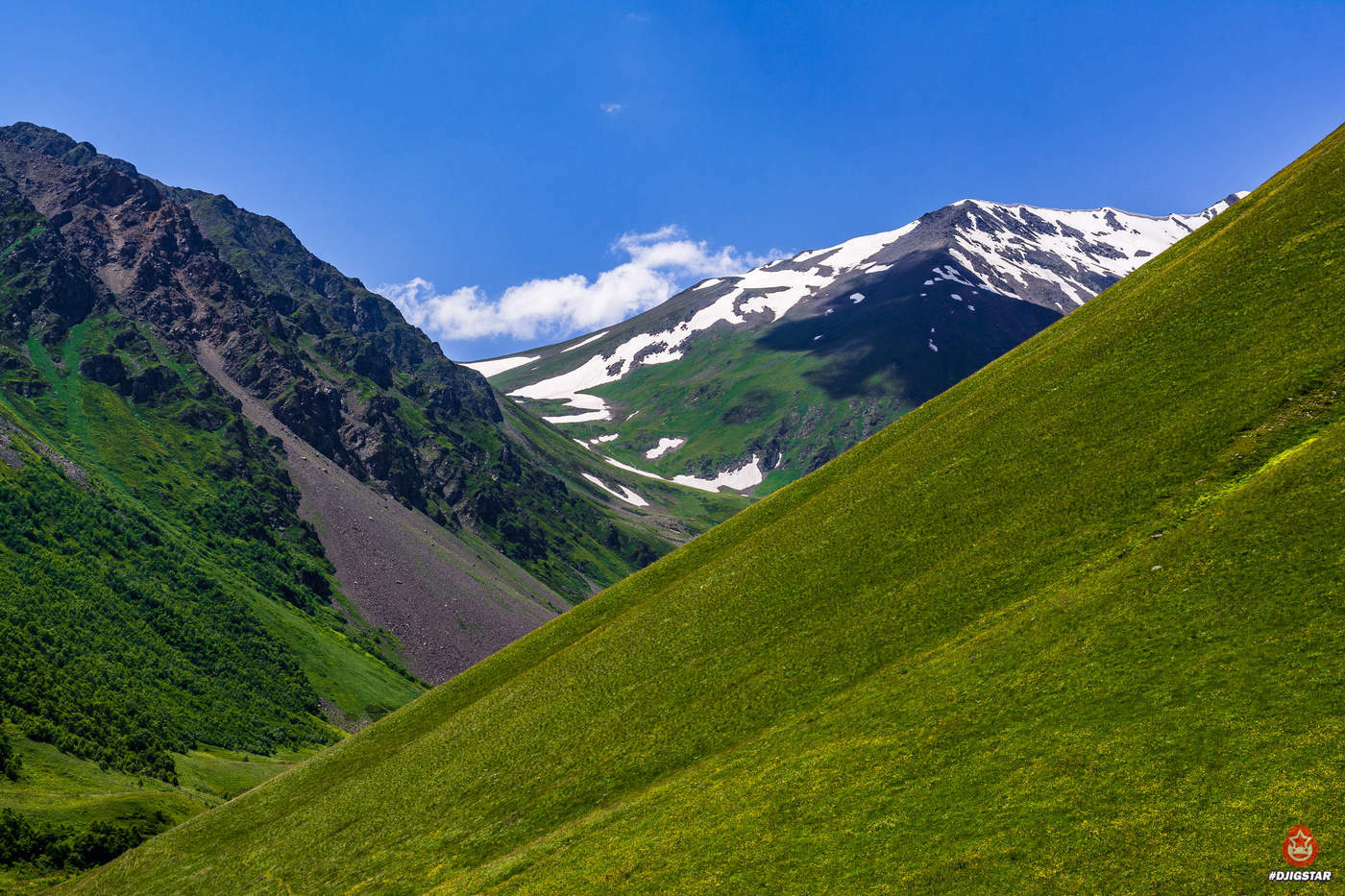 Кавказские горы Северная Осетия