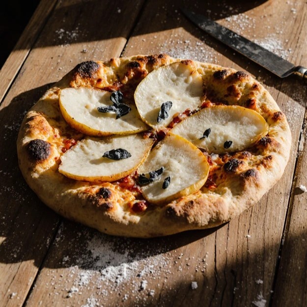 Блюдо: Пицца с грушей