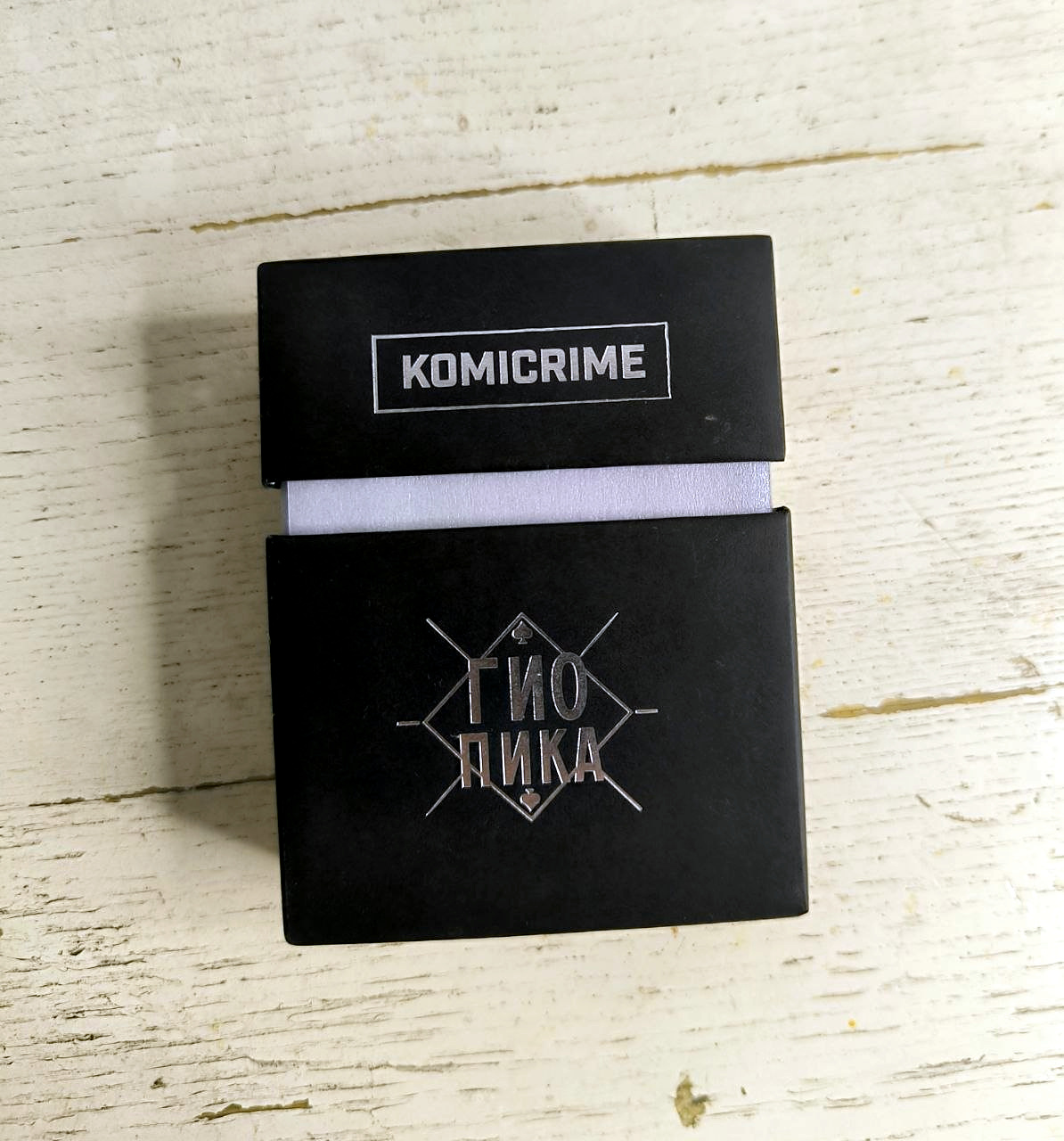 Упаковка колоды Komicrime The Way
